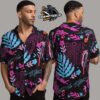 Super Bowl LIX New Orleans Reyn Spooner Kekai Performance Short Sleeve Button Up Hawaiian Shirt