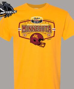 Minnesota Golden Gophers 2025 Duke’s Mayo Bowl Official Team Merchandise Unisex T-Shirt