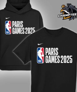 NBA Paris 2025 Logo Nike Unisex T-Shirt