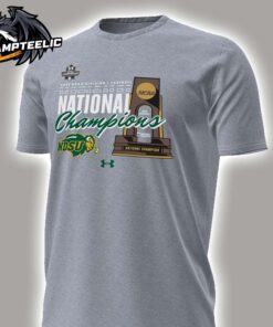 NDSU Football 2024 National Champions Trophy Merchandise By Under Armour Unisex T-Shirt