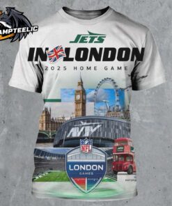 New York Jets In London Meets Cleveland Browns For NFL 2025 London Games At Tottenham Hotspur Stadium All Over Print Shirt