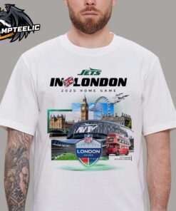 New York Jets In London Meets Cleveland Browns For NFL 2025 London Games At Tottenham Hotspur Stadium Unisex T-Shirt