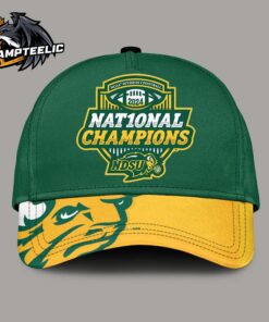 North Dakota State Bison Football 2024 National Champions NCAA Division I Football 10 Times Champions Cap Hat Snapback