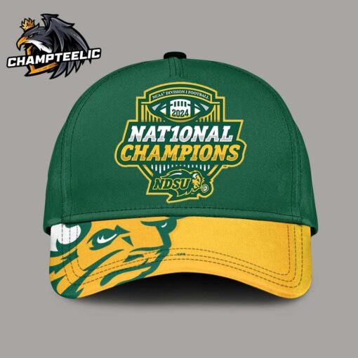 North Dakota State Bison Football 2024 National Champions NCAA Division I Football 10 Times Champions Cap Hat Snapback