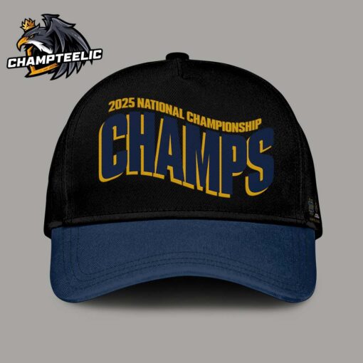 Notre Dame Fighting Irish 2025 College Football National Champions Classic Logo Locker Room Unisex Cap Hat Snapback