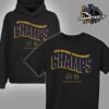 Notre Dame Fighting Irish 2025 College Football Playoff National Championship Champions Mascot Text Logo Vintage T-Shirt