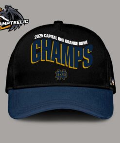 Notre Dame Fighting Irish 2025 Orange Bowl Champions College Football Playoff Semifinal Cap Hat Snapback