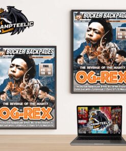 OG Anunoby New York Knicks On Bocker Backpages The Revenge Of The Mighty OG Rex Home Decor Poster Canvas