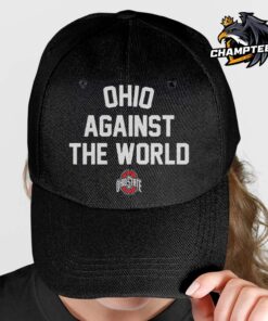 Ohio Against The World Celebrate Ohio State Buckeyes 2024 National Champions Unisex Cap Hat Snapback