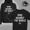 Ohio State Buckeyes College Football Playoff 2024 National Champions Confetti Helmet Celebration Two Sides Unisex T-Shirt