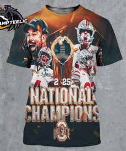 Ohio State Beats Notre Dame To Win The 2025 College Football Playoff National Championship National Champions All Over Print Shirt