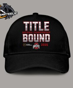 Ohio State Buckeyes College Football Playoff 2025 National Championship Game Dream Success Title Bound Cap Hat Snapback