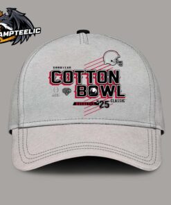 Ohio State Buckeyes College Football Semifinal 2025 Goodyear Cotton Bowl Helmet Grey Cap Hat Snapback