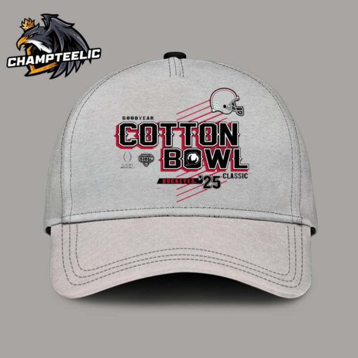 Ohio State Buckeyes College Football Semifinal 2025 Goodyear Cotton Bowl Helmet Grey Cap Hat Snapback