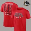 Ohio State Buckeyes College Football Playoff 2024 National Champions Score 34 23 Two Sides T-Shirt