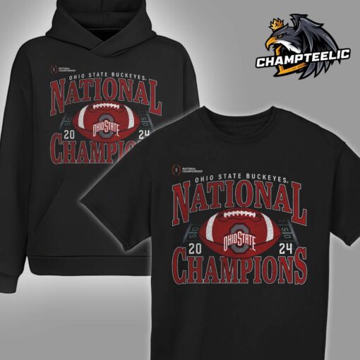 Ohio State Buckeyes Fanatics College Football Playoff 2024 National Champions Vintage T-Shirt