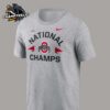 Ohio States Buckeyes 2024 2025  National Champions Helmet Vintage T-Shirt Hoodie