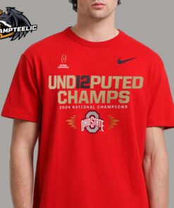 Ohio State Buckeyes Nike UND12PUTED Champs Undisputed 2024 National Champions Shirt