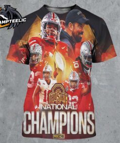 Ohio State Football Takes Down Notre Dame Wins Its First National Championship Champions All Over Print Shirt