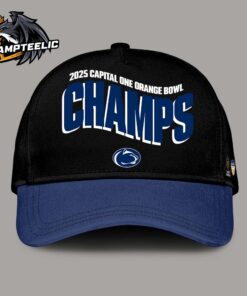 Penn State Nittany Lions 2025 Orange Bowl Champions College Football Playoff Semifinal Cap Hat Snapback