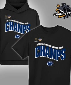 Penn State Nittany Lions 2025 Orange Bowl Champions College Football Playoff Semifinal Unisex T-Shirt Hoodie