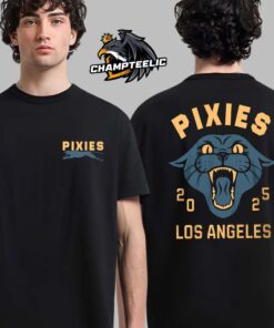 Pixies Los Angeles Cougar 2025 Two Sides Unisex T-Shirt