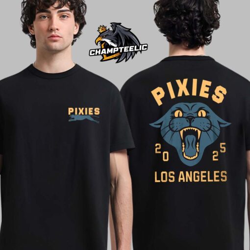 Pixies Los Angeles Cougar 2025 Two Sides Unisex T-Shirt