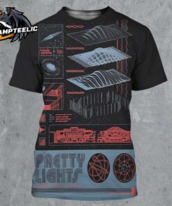 Pretty Lights NYE VIP Poster For Shows In Chicago Illinois At Wintrust Arena On December 30 And 31 All Over Print Shirt