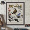 Railroad Earth Winter 2025 West Coast Edition Tour Poster Schedule Dates List Second Edition Home Decor Poster Canvas