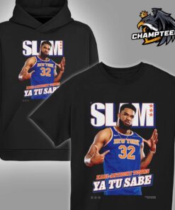 SLAM 254 Karl Anthony Towns New York Knicks Ya Tu Sabe On Cover Tee Shirt