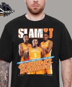 SLAMU 3 Tennessee Volunteers Cover Channel Orange Jordan Gainey Zakai Zeigler And Chaz Lanier Unisex T-Shirt