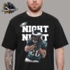 Saquon Barkley Night Night Celebration Touchdown 2024 NFC Champions Unisex T-Shirt