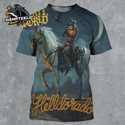 Spiritworld Helldorado Album Cover All Over Print Shirt