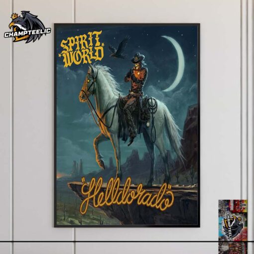 Spiritworld Helldorado Album Cover Home Decor Poster Canvas