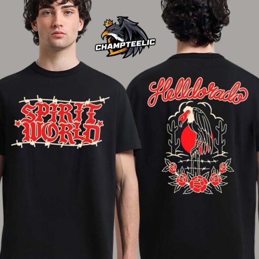 Spiritworld Helldorado Album Merch Buzzard Shirt