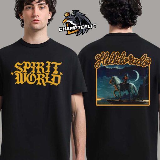 Spiritworld Helldorado Album Merch Cover Two Sides Unisex T-Shirt