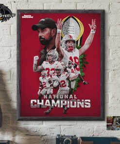 Sport Illustrated It Is All Buckeyes Ohio State Football 2024 2025 National Champions Home Decor Poster Canvas