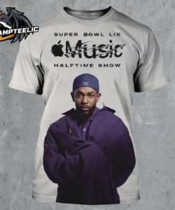 Super Bowl LIX Apple Music Hafttime Show Kendrick Lamar Hip Hop MVP Takes The Big Stage All Over Print Shirt