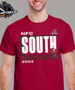 Tampa Bay Buccaneers 2024 NFC South Division Champions Conquer Unisex T-Shirt