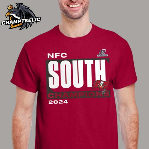 Tampa Bay Buccaneers 2024 NFC South Division Champions Conquer Unisex T-Shirt