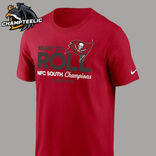 Tampa Bay Buccaneers Nike 2024 NFC South Division Champions Locker Room Trophy Collection Unisex T-Shirt