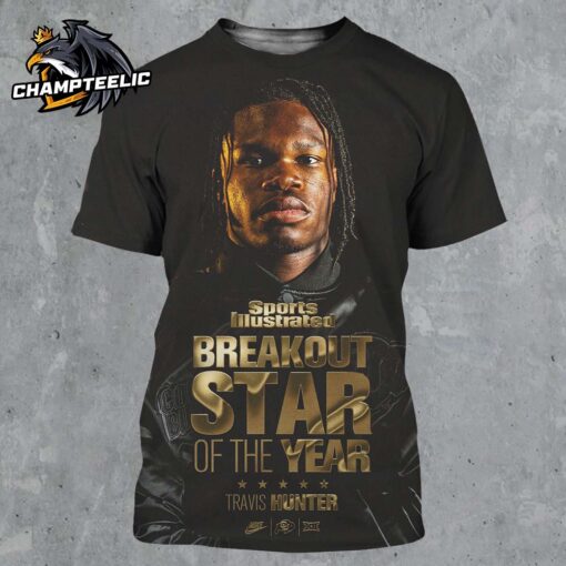 Travis Hunter Sports Illustrated Breakout Star Of The Year Awards All Over Print Shirt