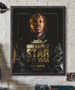 Travis Hunter Sports Illustrated Breakout Star Of The Year Awards Home Decor Poster Canvas