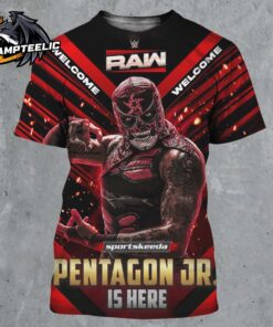 Welcome Penta El Zero Miedo WWE Raw Debut From Underground To WWE Pentagon Jr Is Here All Over Print Shirt