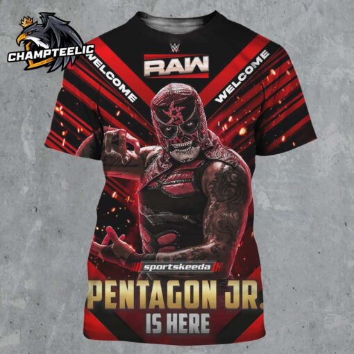 Welcome Penta El Zero Miedo WWE Raw Debut From Underground To WWE Pentagon Jr Is Here All Over Print Shirt