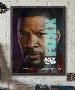 Back In Action 2025 Character Poster Starring Jamie Foxx Home Decor Poster Canvas