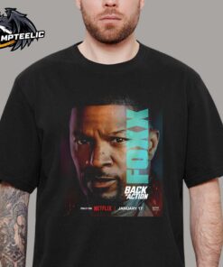 Back In Action 2025 Character Poster Starring Jamie Foxx Unisex T-Shirt