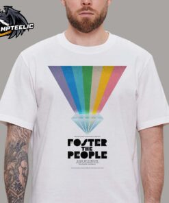 Foster The People Show Gig Poster At Fox Theater California On January 31 And February 1 2025 Unisex T-Shirt