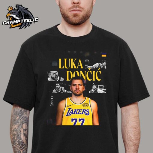 Luka Doncic Welcome To Los Angeles Lakers Unisex T-Shirt