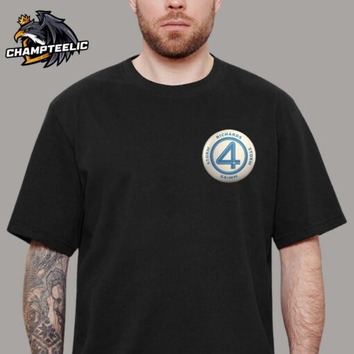 Marvel The Fantastic 4 Prepare 4 Launch Team Badge Unisex T-Shirt